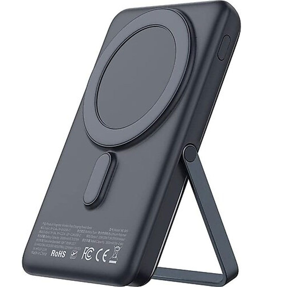 Mcdodo MC-0691 10.000 Mah Kablosuz Dijital Ekranlı Wireless Şarj Cihazı Gri Powerbank