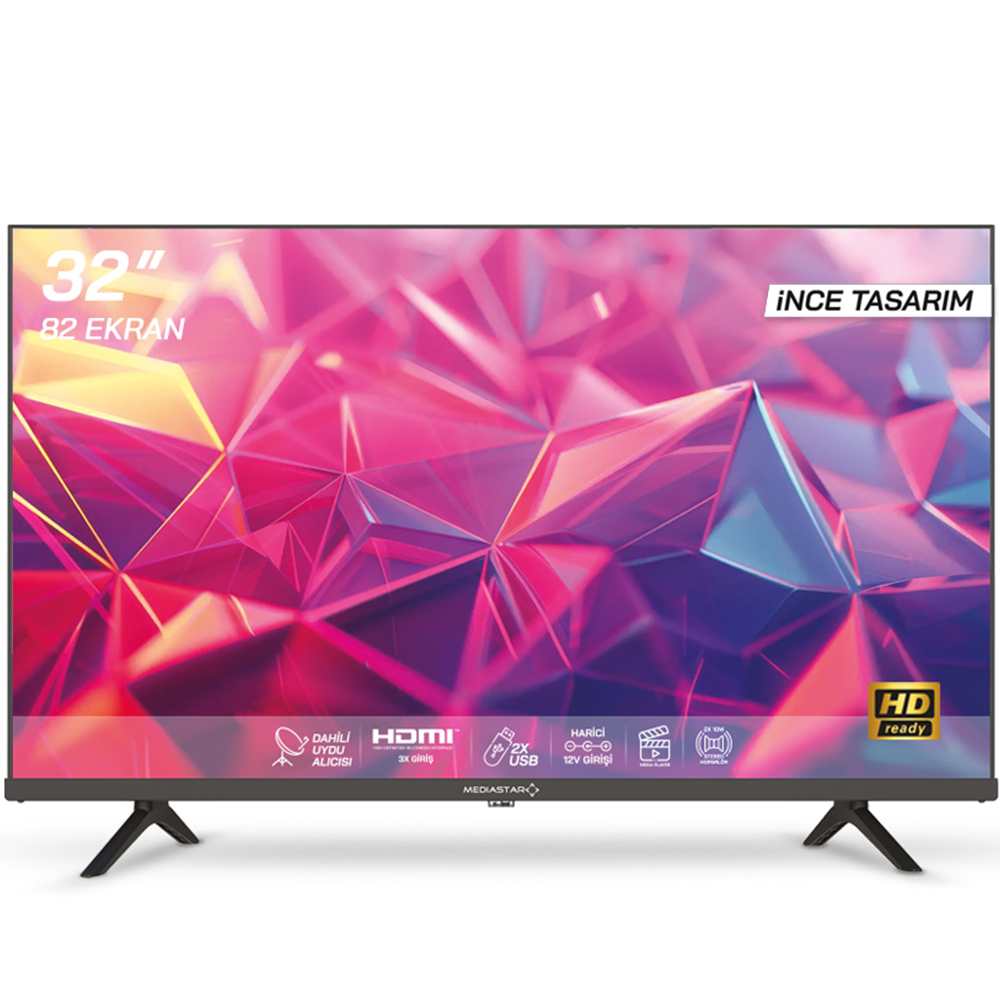 Mediastar MDS32 32 inç 82 Ekran HD Ready Android LED TV