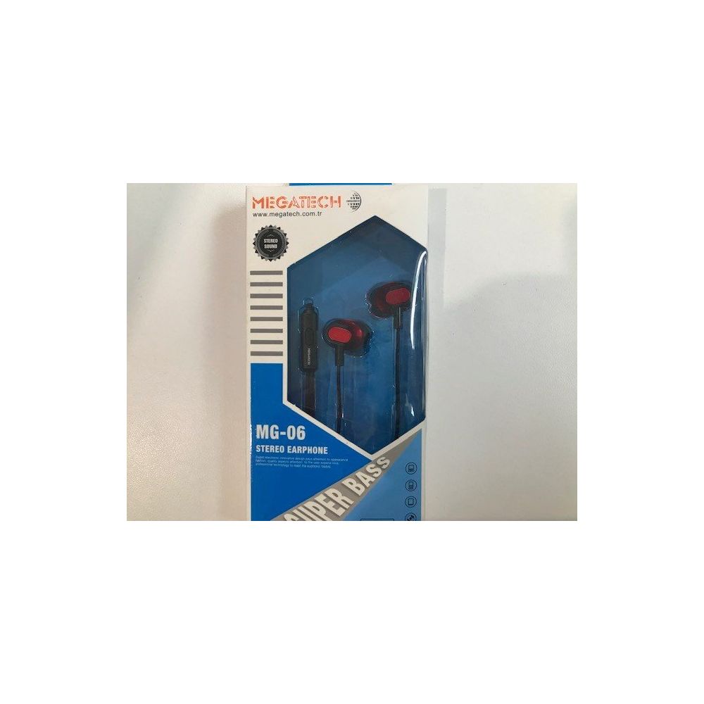 Megatech MG-06 Kırmızı Mikrofonlu Kulaklık
