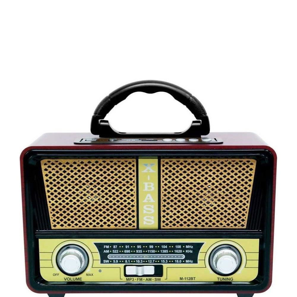 Meier M-112BT Siyah Bluetooth Hoparlörlü