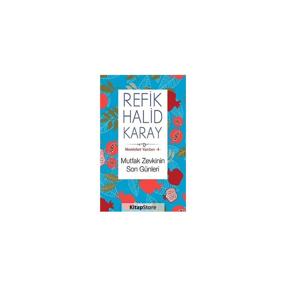 memleket yazilari 4 mutfak zevkinin son gunleri refik halit karay fiyatlari