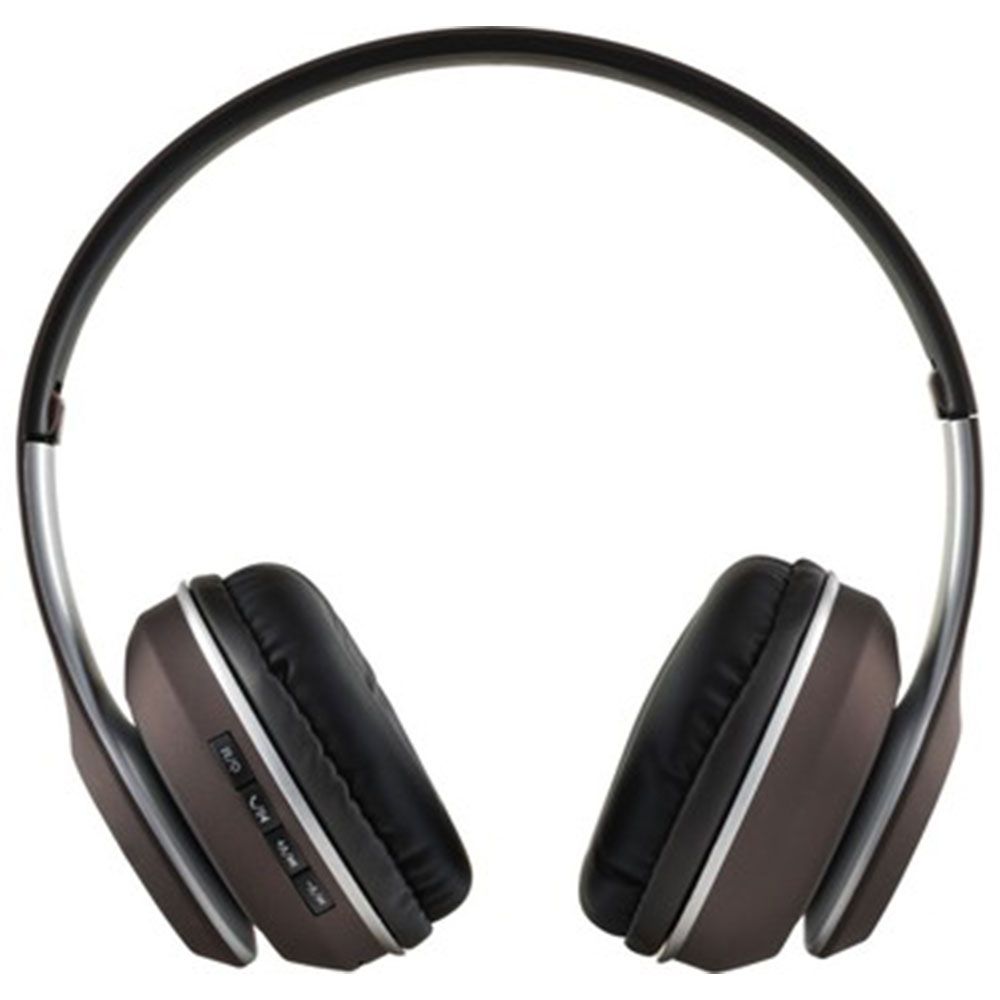 MF Product Acoustic 0126 Kahverengi Mikrofonlu Kulak Üstü Kablosuz Bluetooth Kulaklık