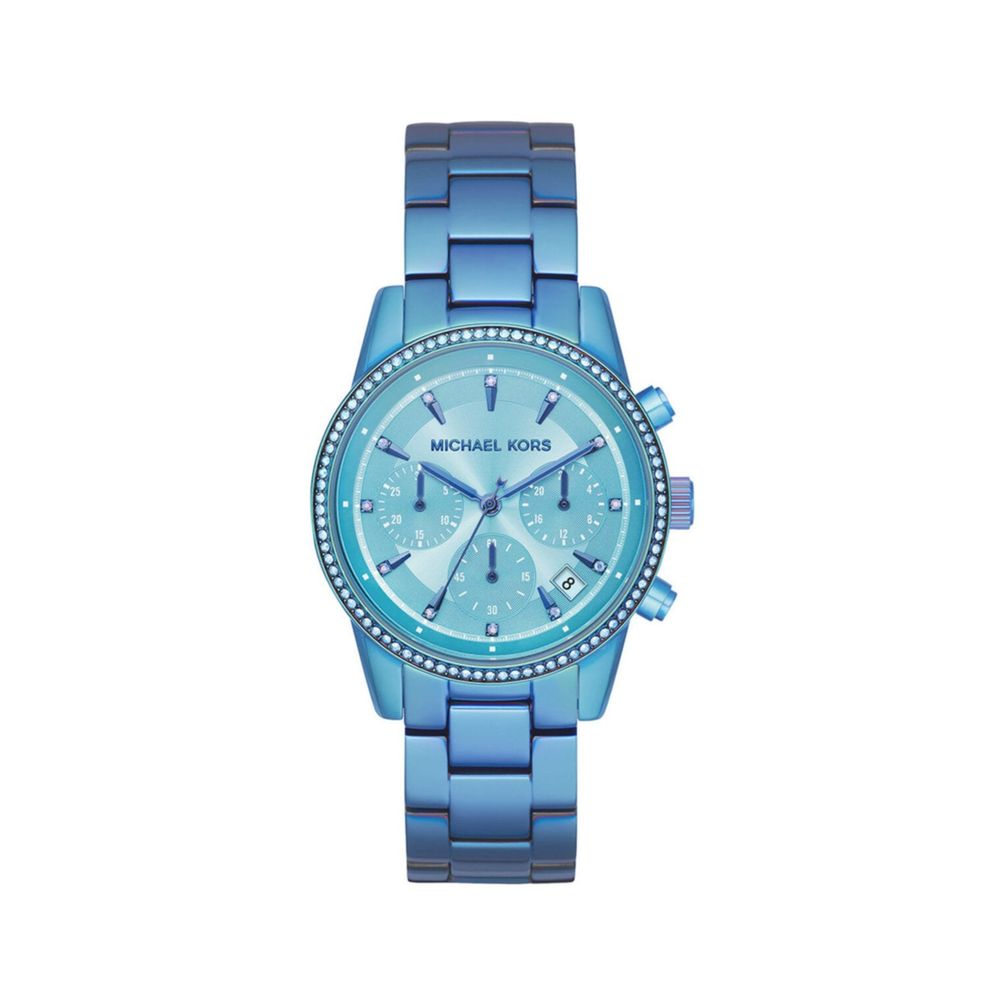 michael kors watch blue