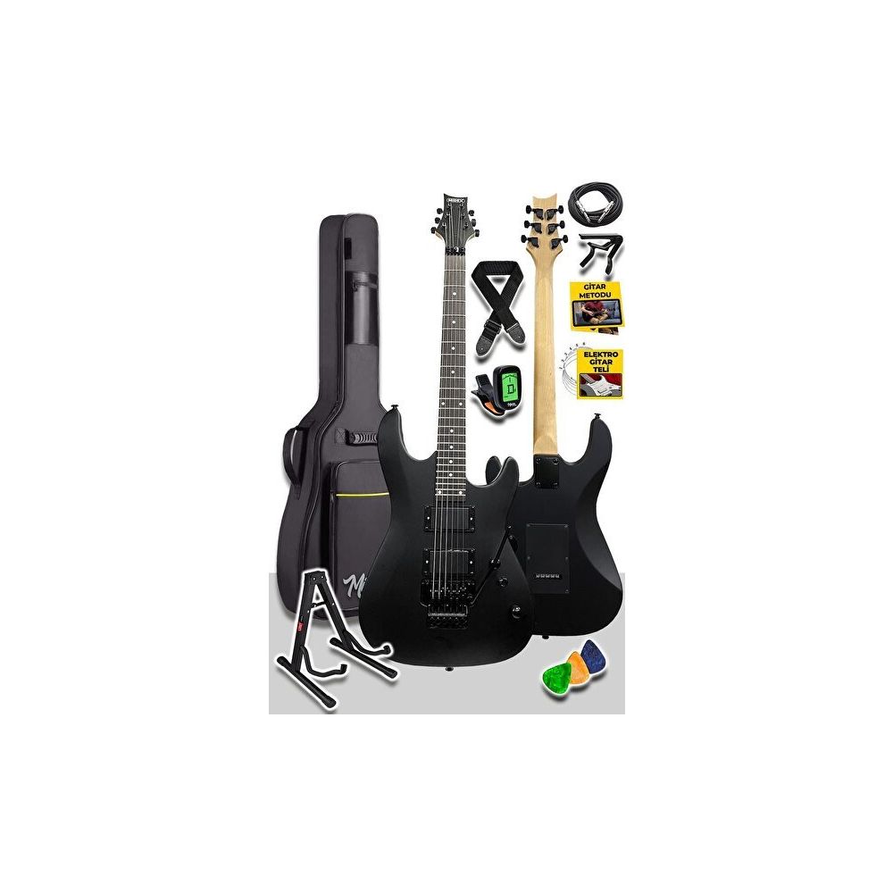 Midex GRX-300-BAG Profesyonel Akçaağaç Elektro Gitar Seti