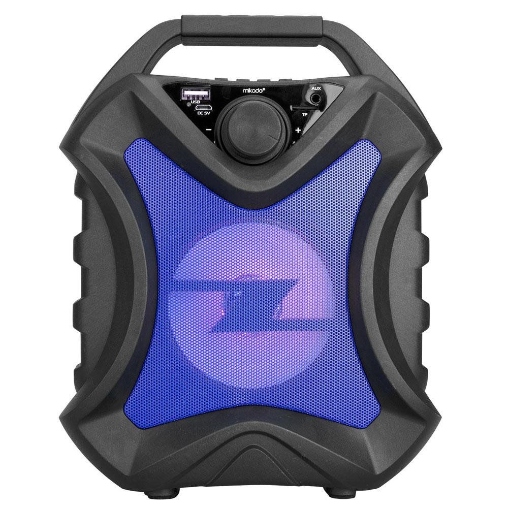 Mikado MD-5BT X-Life Siyah Mavi Bluetooth Speaker