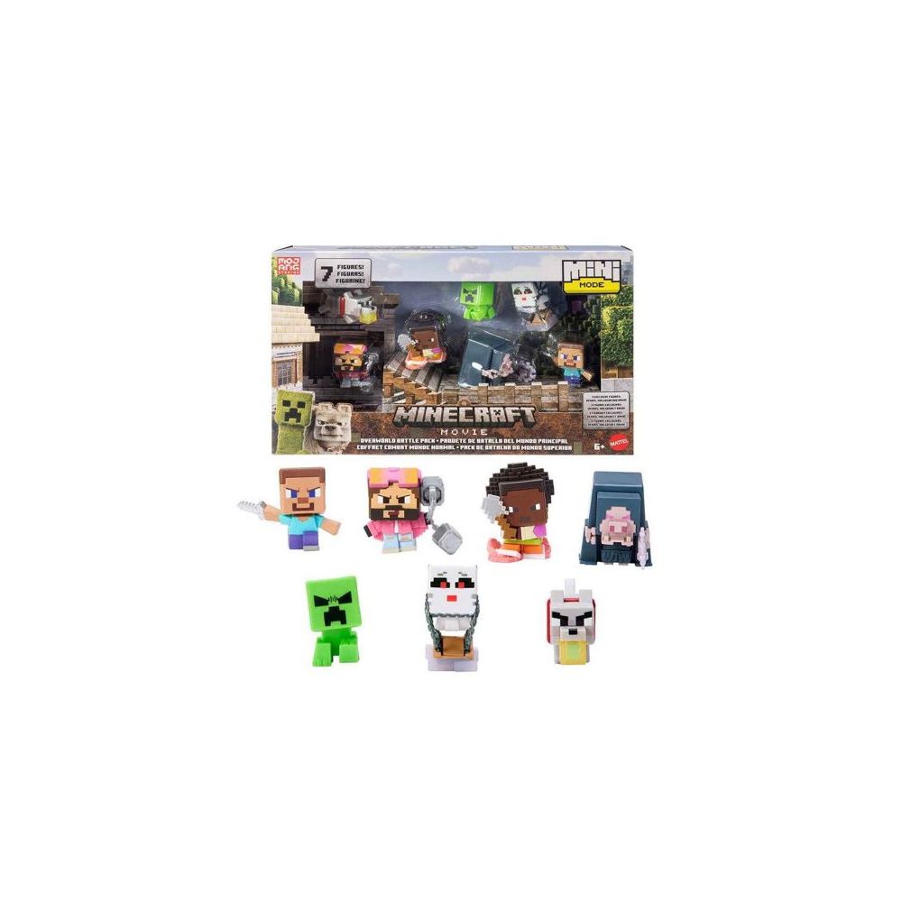 Minecraft JFM37 Overworld Battle 7'li Aksiyon Figür Seti Fiyatları