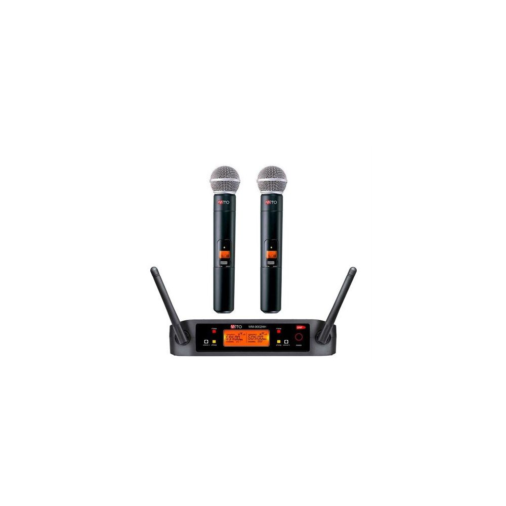mitoです Mito TM-8802YY UHF 2 Yaka + Headset 100 Kanal Profesyonel Telsiz