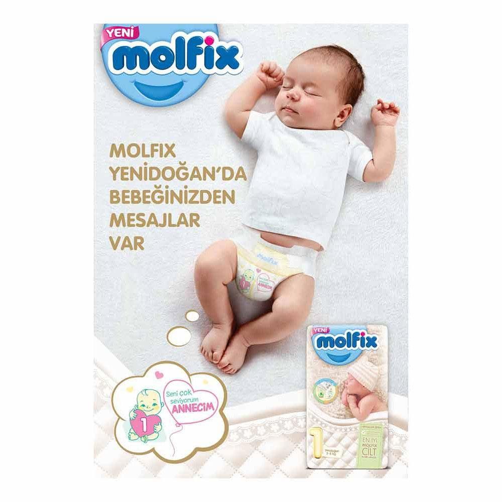 molfix aylik paket no 1 yenidogan 100 adet bebek bezi fiyatlari