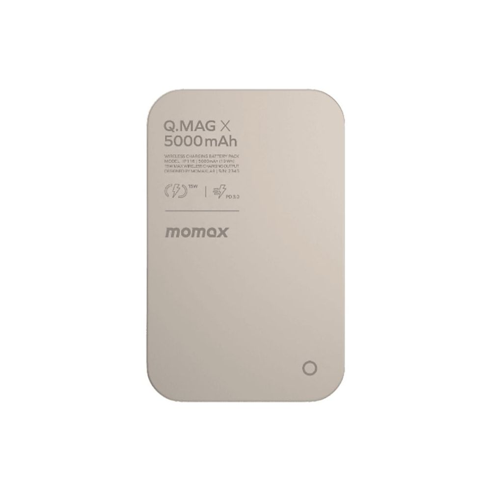 Momax Ip116E Q.Mag X 5000MAH Titanyum Magsafe Wireless Powerbank
