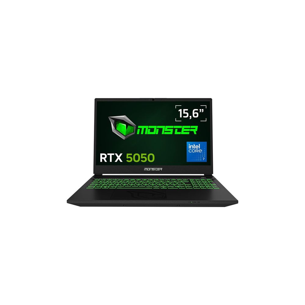Monster Abra A5 V22.2 Core 7 250H 16GB RAM 500GB SSD RTX 5050 FreeDOS 15.6 inç Oyun Bilgisayarı
