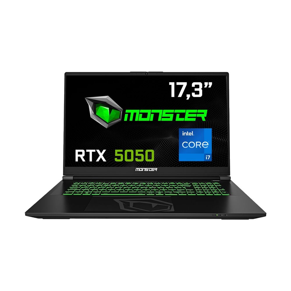 Monster Abra A7 V16.2.2 i7-13700HX 32GB RAM 1TB SSD RTX 5050 FreeDOS 17.3 inç Oyun Bilgisayarı