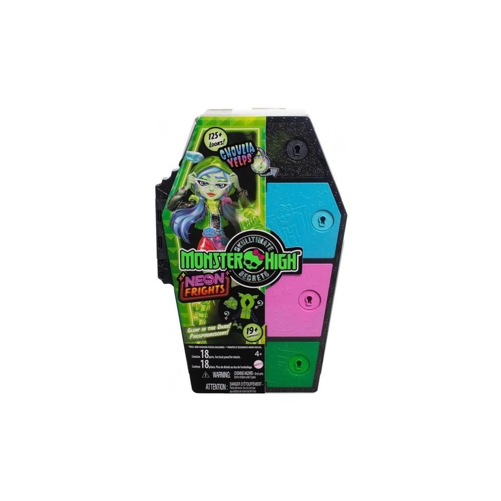 Monster High HNF81 Gizemli Arkadaşlar S3 Neon Frights Ghoulia Oyun
