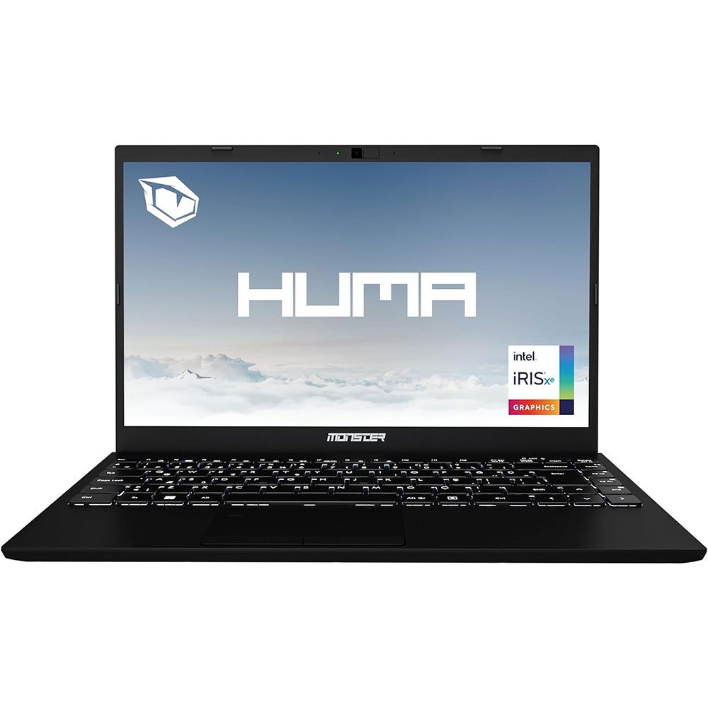 Monster Huma H4 V5.2.6 Black i7-1255U 16GB RAM 1TB SSD FreeDOS 14.1 inç Laptop - Notebook