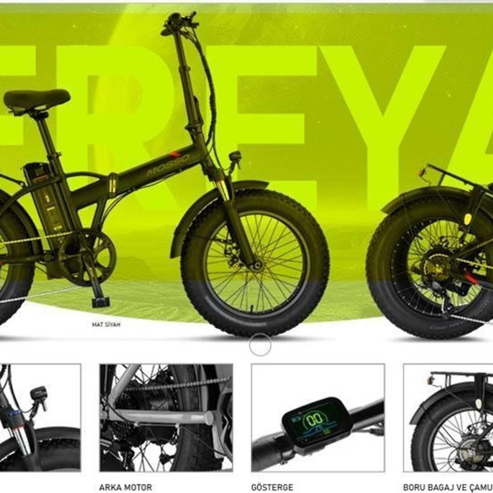 モリリン Mosso Freya 420H HYD 20 Jant 7 Vites Krem Elektrikli Katlanır