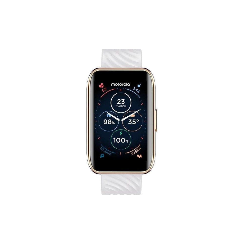 Motorola Moto 40 36 mm Beyaz Akıllı Saat