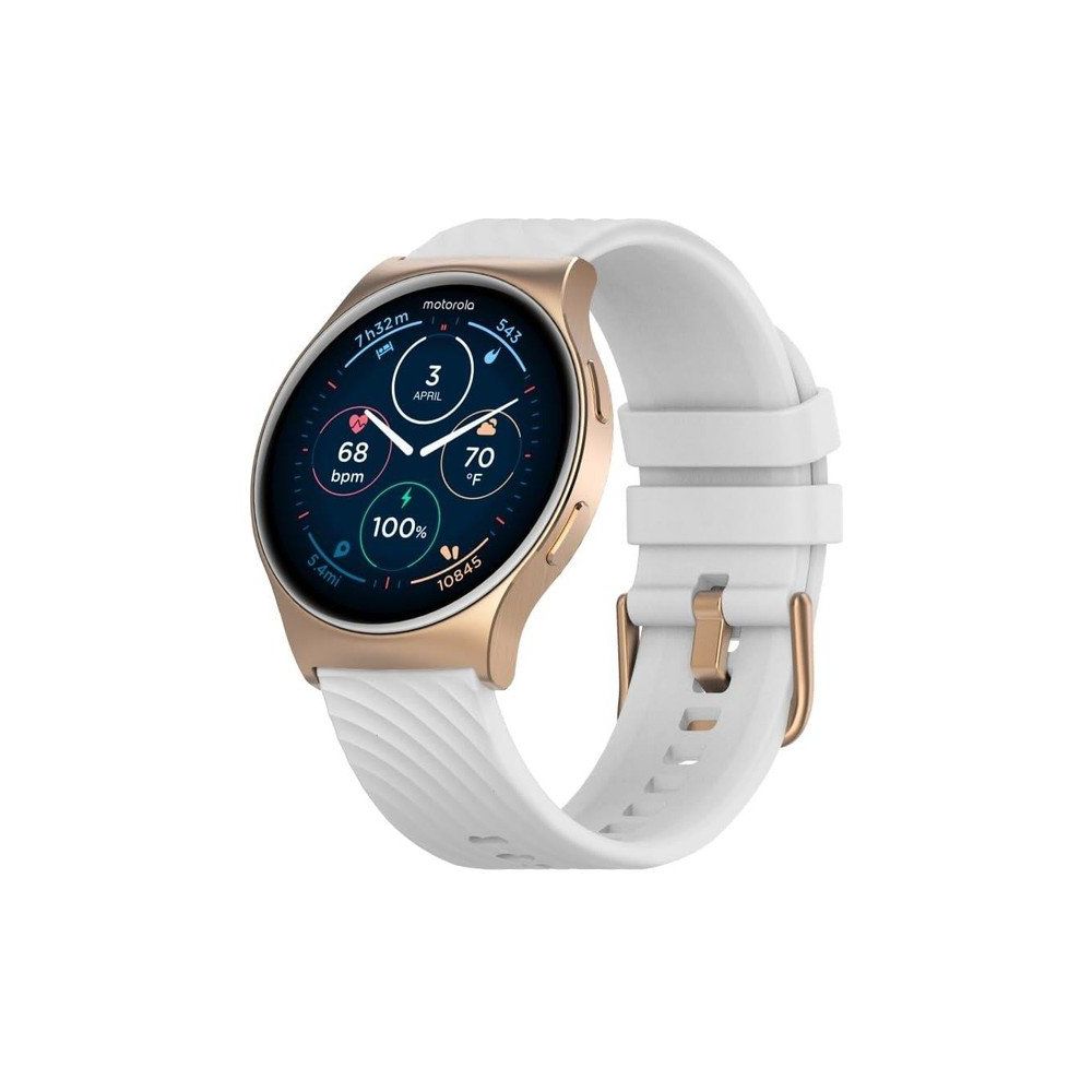 Motorola Moto Watch 120 36 mm Beyaz Akıllı Saat
