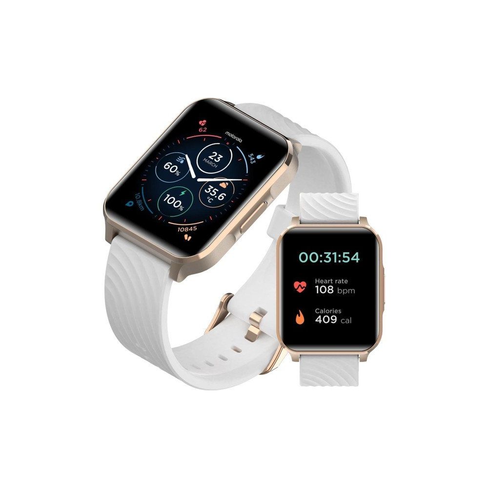 Motorola Moto Watch 70 36 mm Beyaz Akıllı Saat