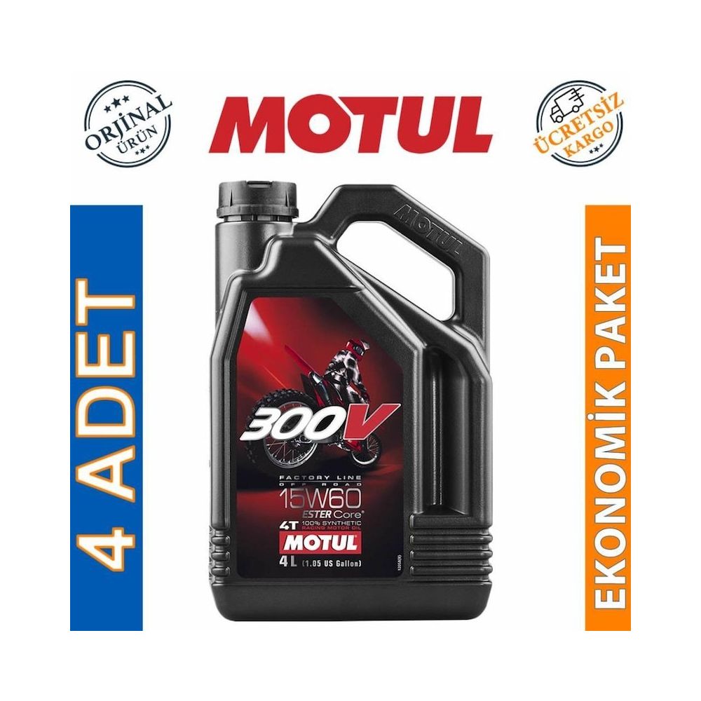 Motul 300V 15W-50 4T FL 4 lt Motosiklet Yağı Fiyatları | Cimri