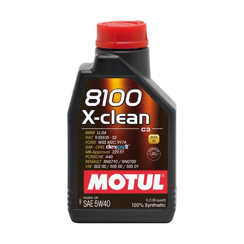 MOTUL 8100 X-clean gen2 5W-40 5L ① motul-8100-x-clean-5w40-1-l-