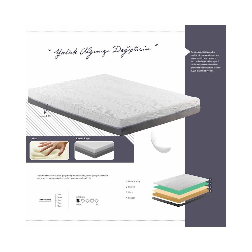 mr sleep star 160x200 cm yatak fiyatlari