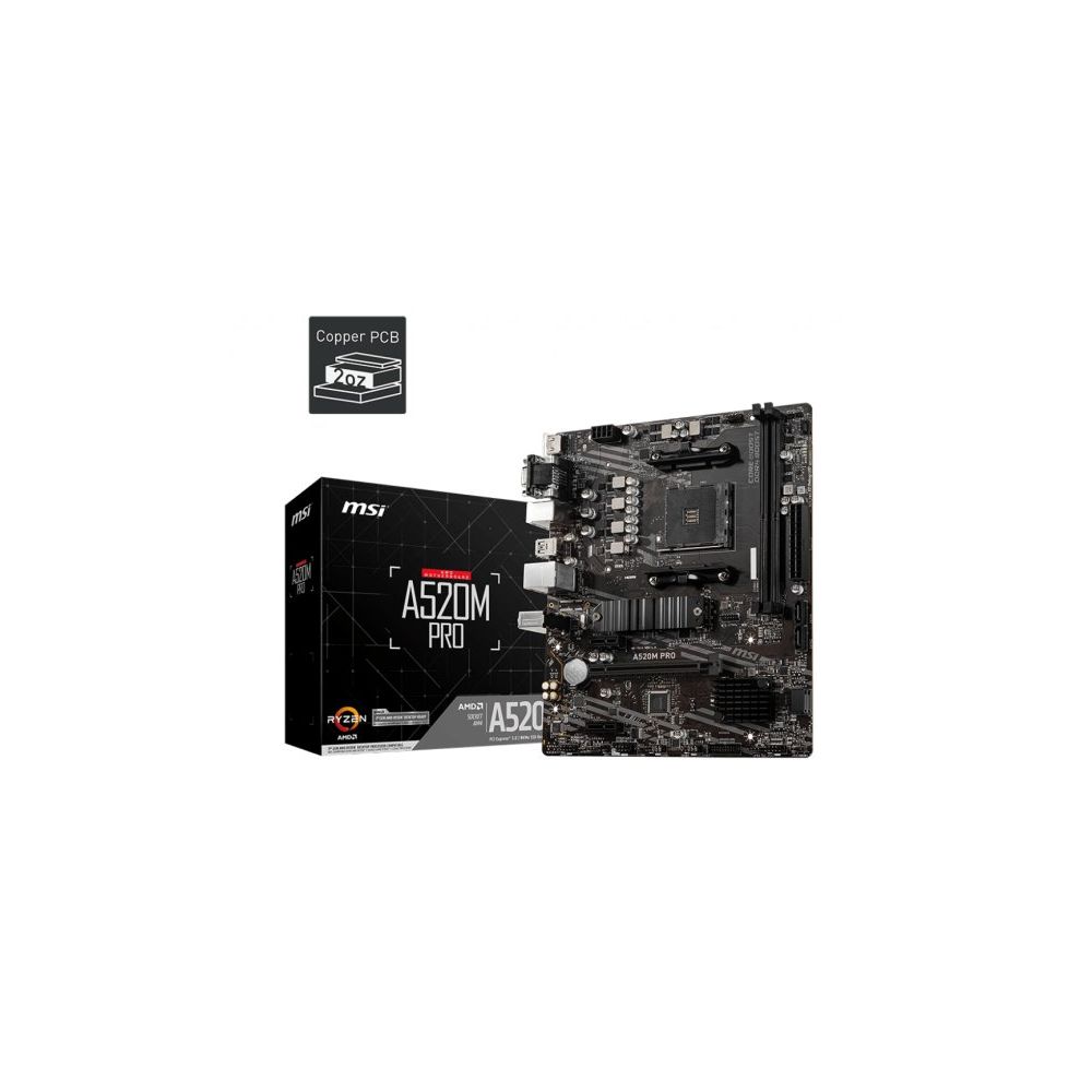 Msi a520 m a pro. Материнская плата MSI a520m-a Pro.