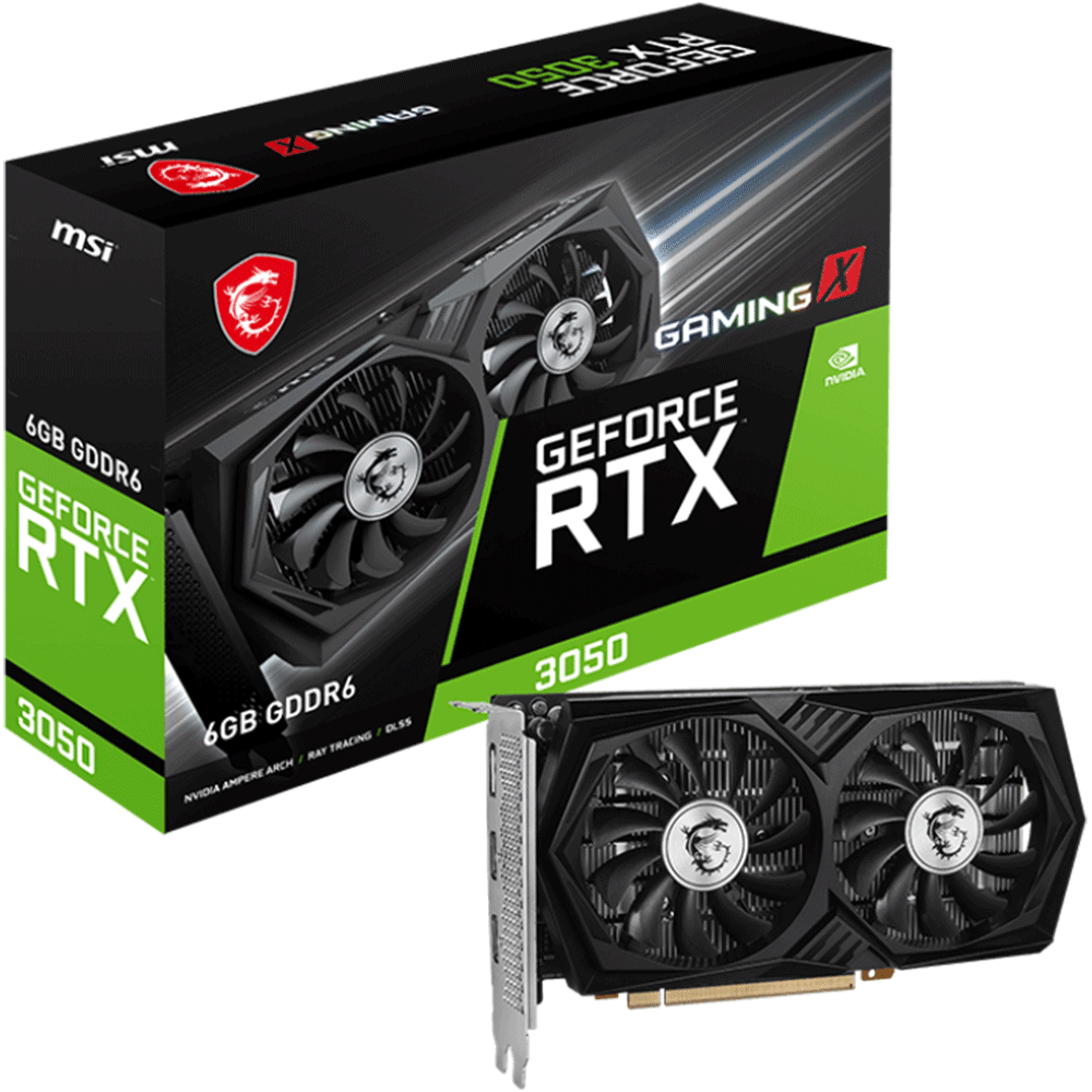 MSI GeForce-RTX-3050-GAMING-X-6G 6GB GDDR6 Ekran Kartı Fiyatları