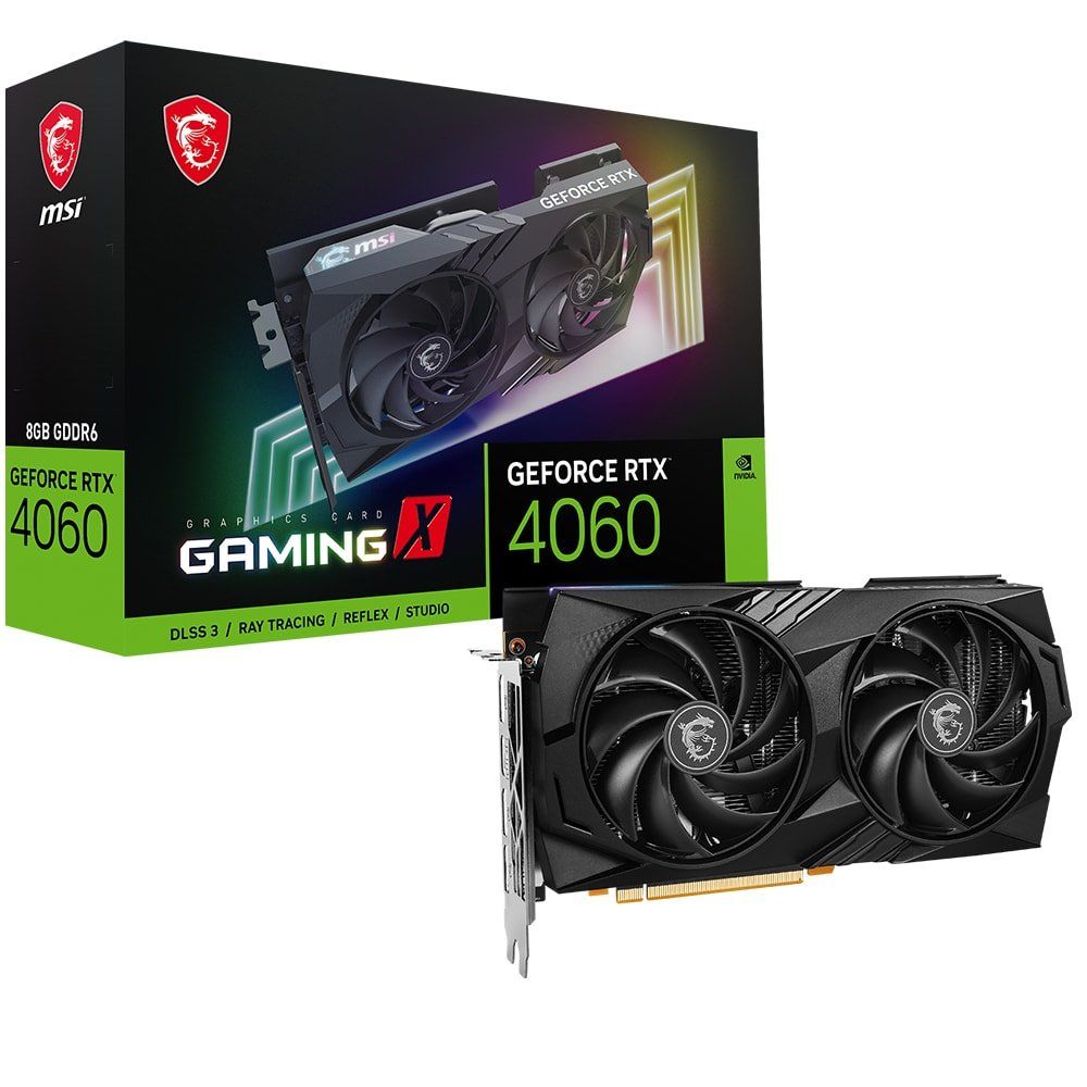 り*う様 【中古品】GeForce RTX 4060 8GB MSI GeForce RTX 4060 Gaming X 8G 8GB GDDR6 Ekran Kartı Fiyatları