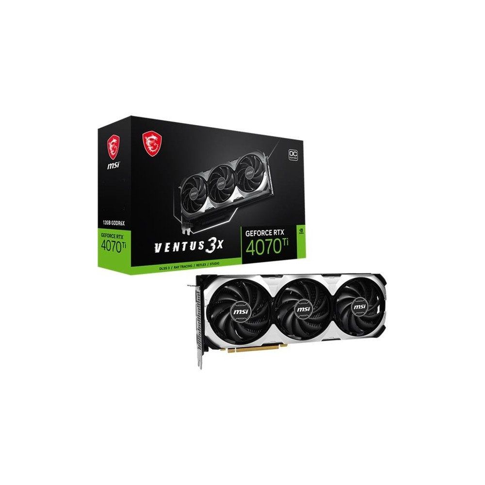 MSI GeForce RTX 4070 Ti Ventus 3X OC 12GB GDDR6X Ekran Kartı Fiyatları