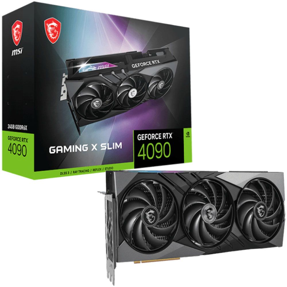 MSI GeForce RTX 4090 Gaming X Slim 24G 24GB GDDR6X Ekran Kartı