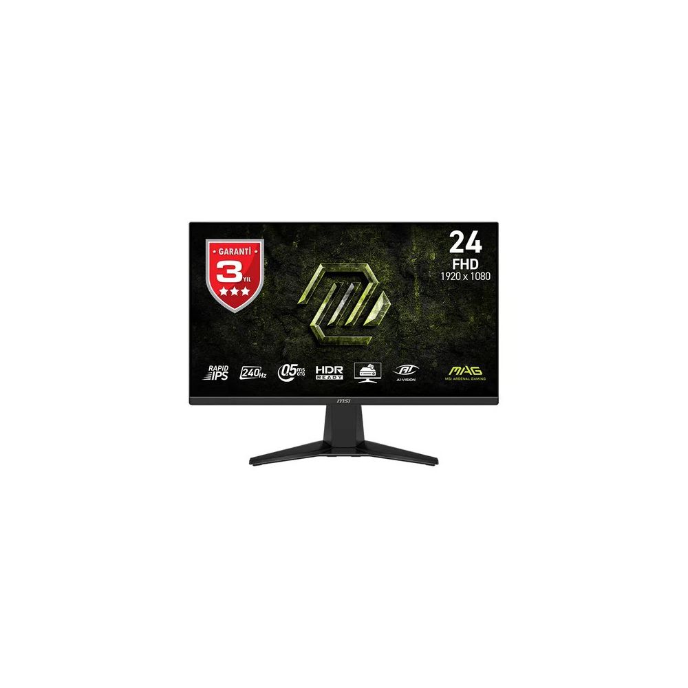 MSI MAG 245F X24 23.8 inç 240Hz 0.5ms Oyuncu Monitörü