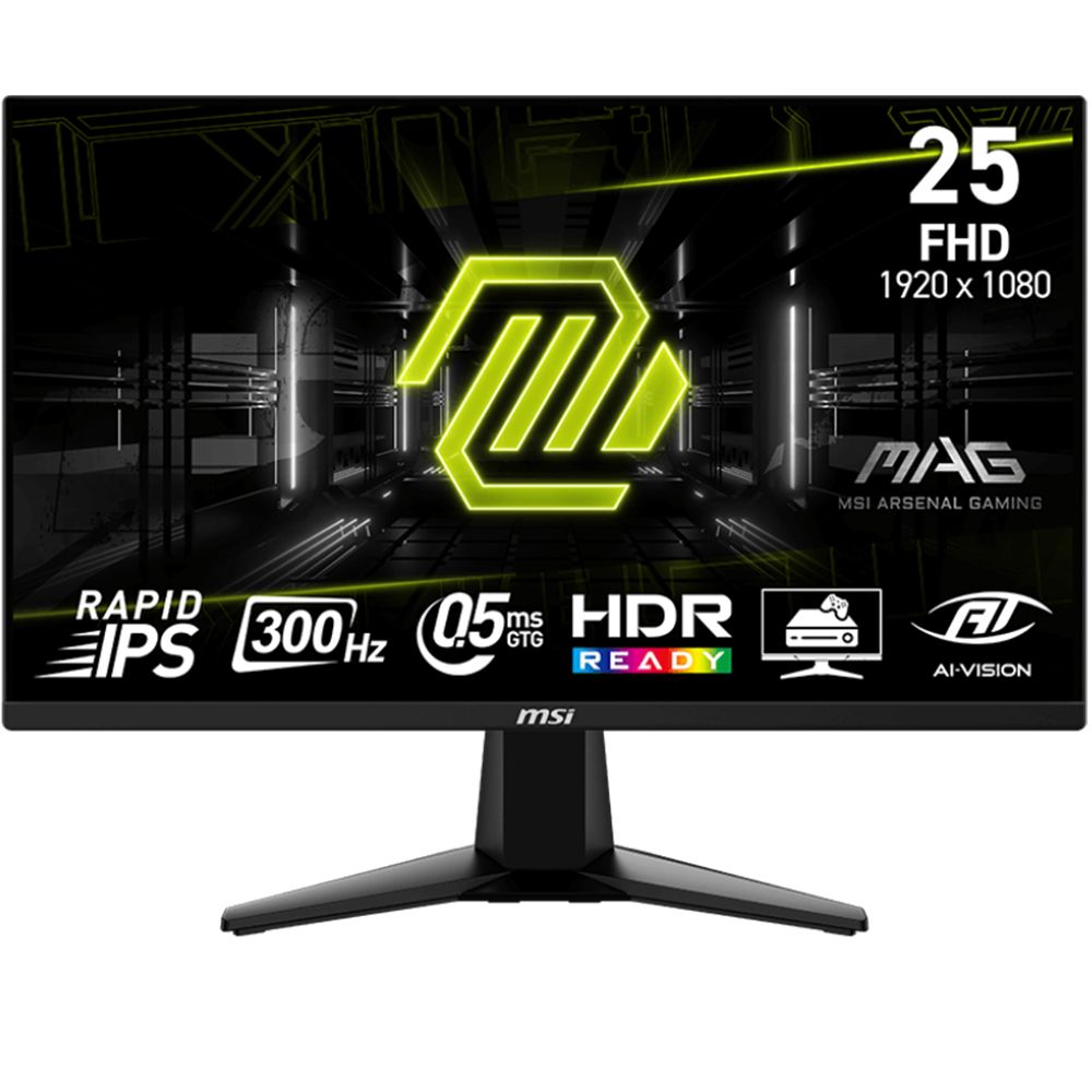 MSI MAG 255XF 24.5 inç 300Hz 0.5ms IPS Oyuncu Monitörü