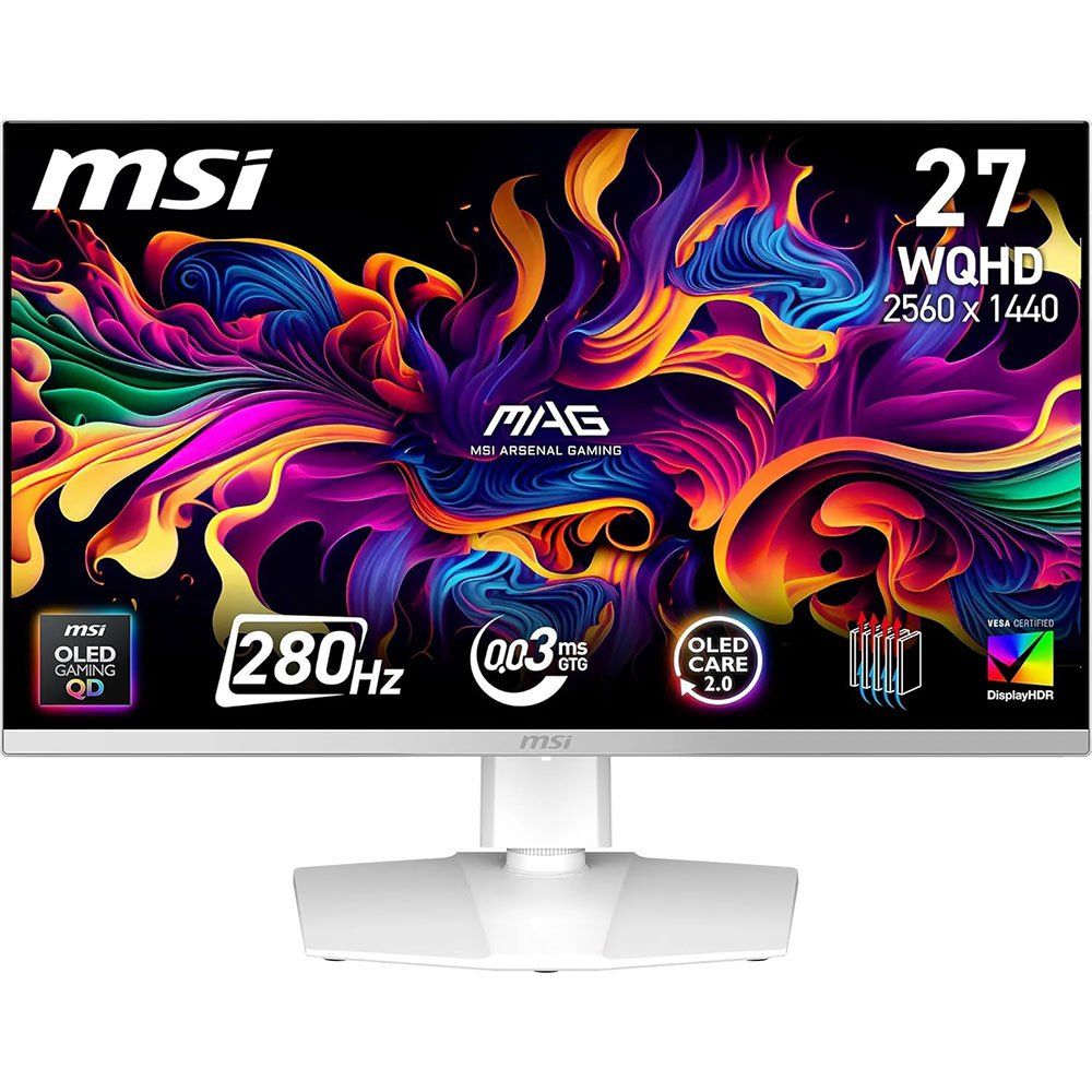 MSI MAG 272QPW QD-OLED X28 26.5 inç 280Hz 0.03ms Pivot Oyuncu Monitörü
