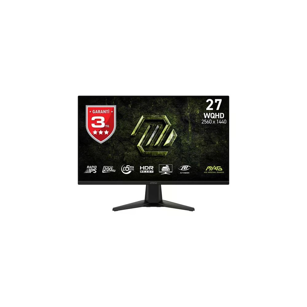 MSI MAG 274QF E20 27 inç 200Hz 0.5ms IPS Oyuncu Monitörü