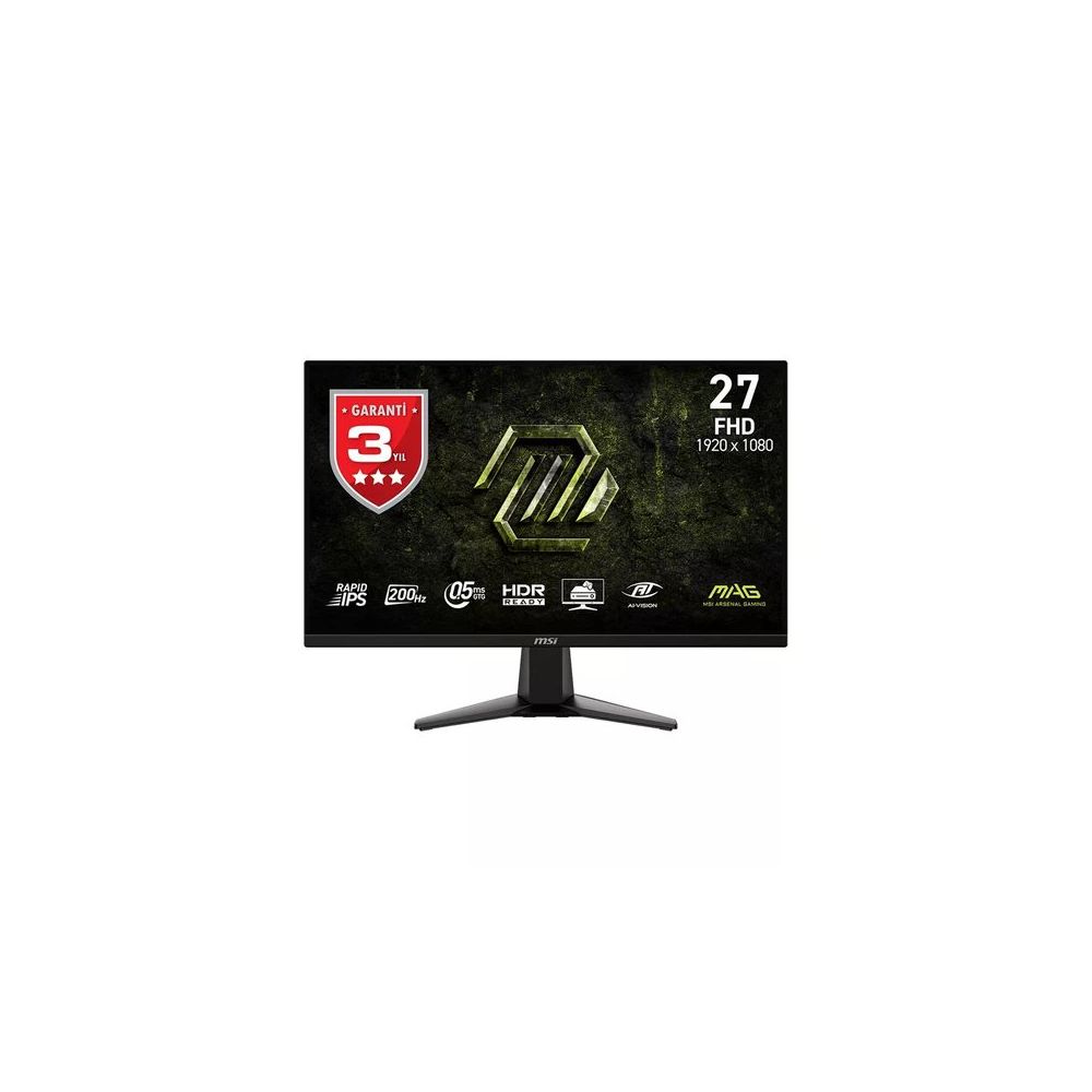 MSI MAG 275F E20 27 inç 200Hz 0.5ms IPS Oyuncu Monitörü