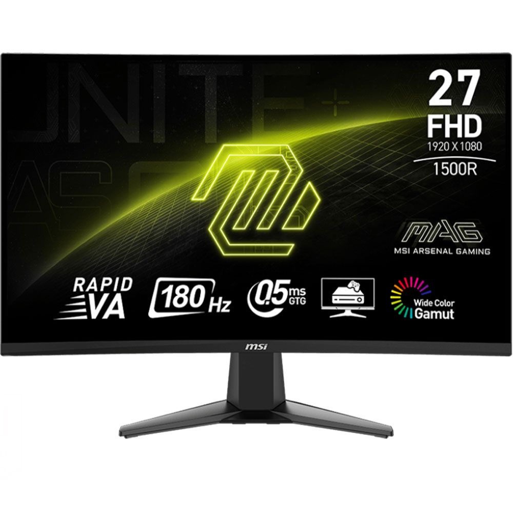 MSI MAG 27C6F 27 inç 180Hz 1ms Oyuncu Monitörü
