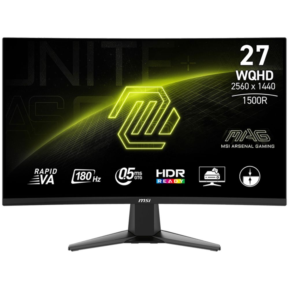 MSI MAG 27CQ6F 27 inç 180Hz 1ms Curved Oyuncu Monitörü