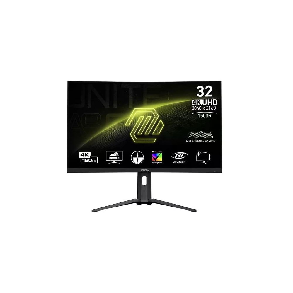 MSI MAG 321CUP 31.5 inç 160Hz 1ms 4K Curved Oyuncu Monitörü Outlet - Teşhir