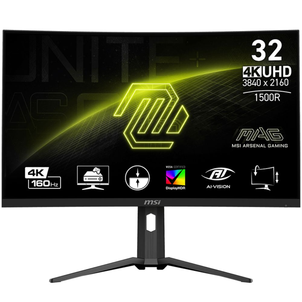 MSI MAG 321CUP 31.5 inç 160Hz 1ms 4K Curved Oyuncu Monitörü