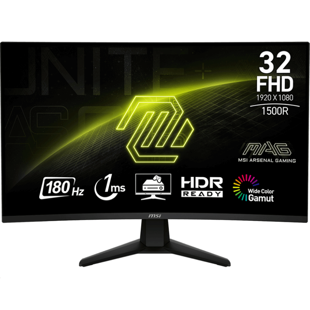 MSI MAG 32C6 31.5 inç 180Hz 1ms Curve Oyuncu Monitörü