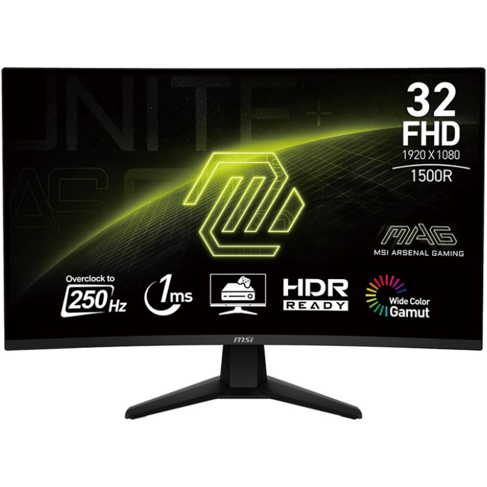 MSI MAG 32C6X 31.5 inç 250Hz 1ms Curved Oyuncu Monitörü