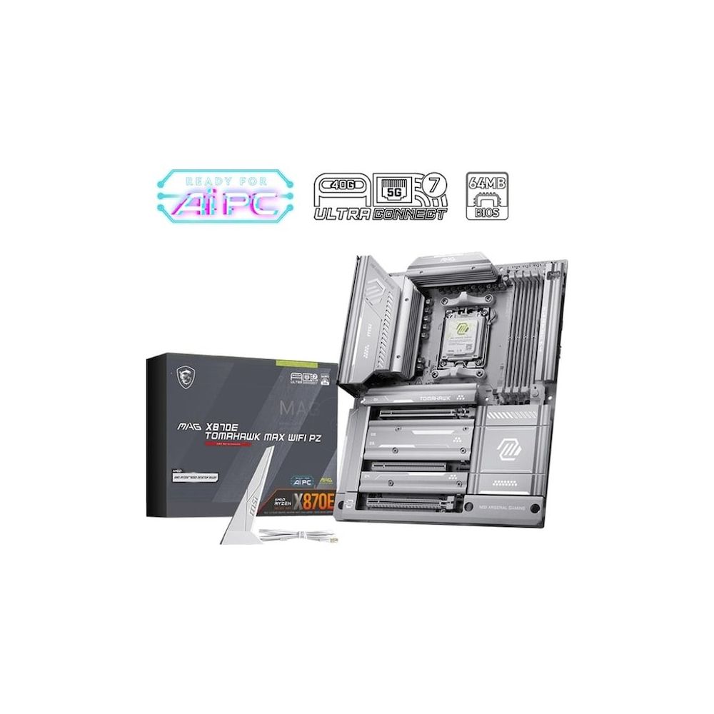 MSI MAG X870E Tomahawk Max WiFi DDR5 PZ AMD AM5 ATX Anakart