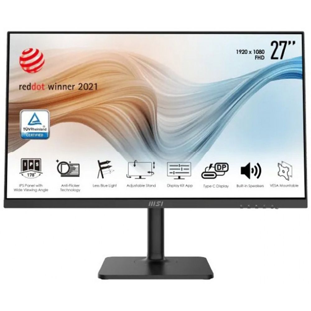 MSI Modern MD271P 27 inç 75Hz 5ms Siyah Monitör