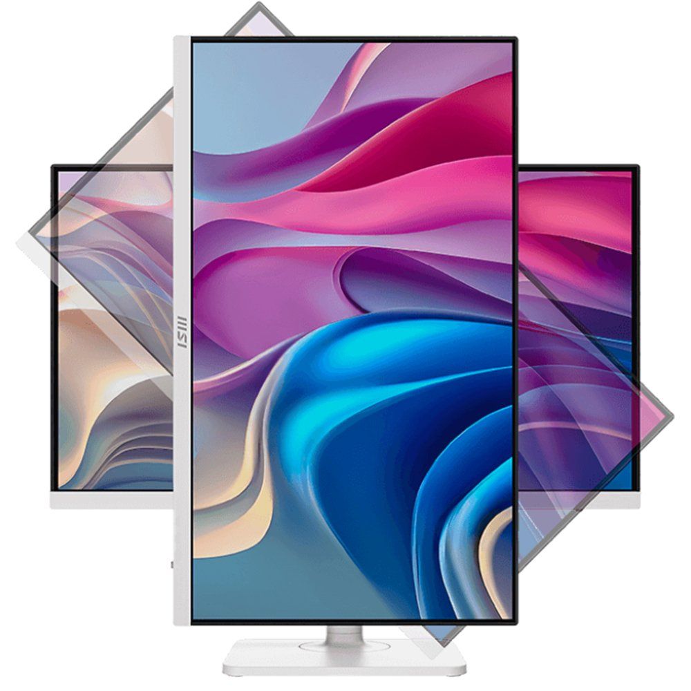MSI Modern MD272UPHW Beyaz 27 inç 60Hz 1ms 4K Pivot IPS Monitör