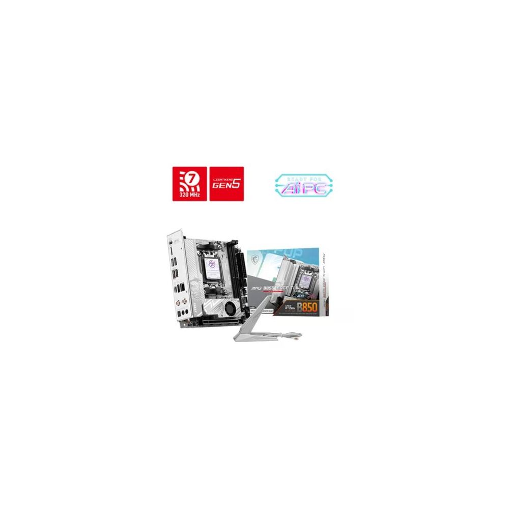 MSI MPG B850I Edge TI WiFi AMD AM5 DDR5 Mini ITX Anakart Fiyatları