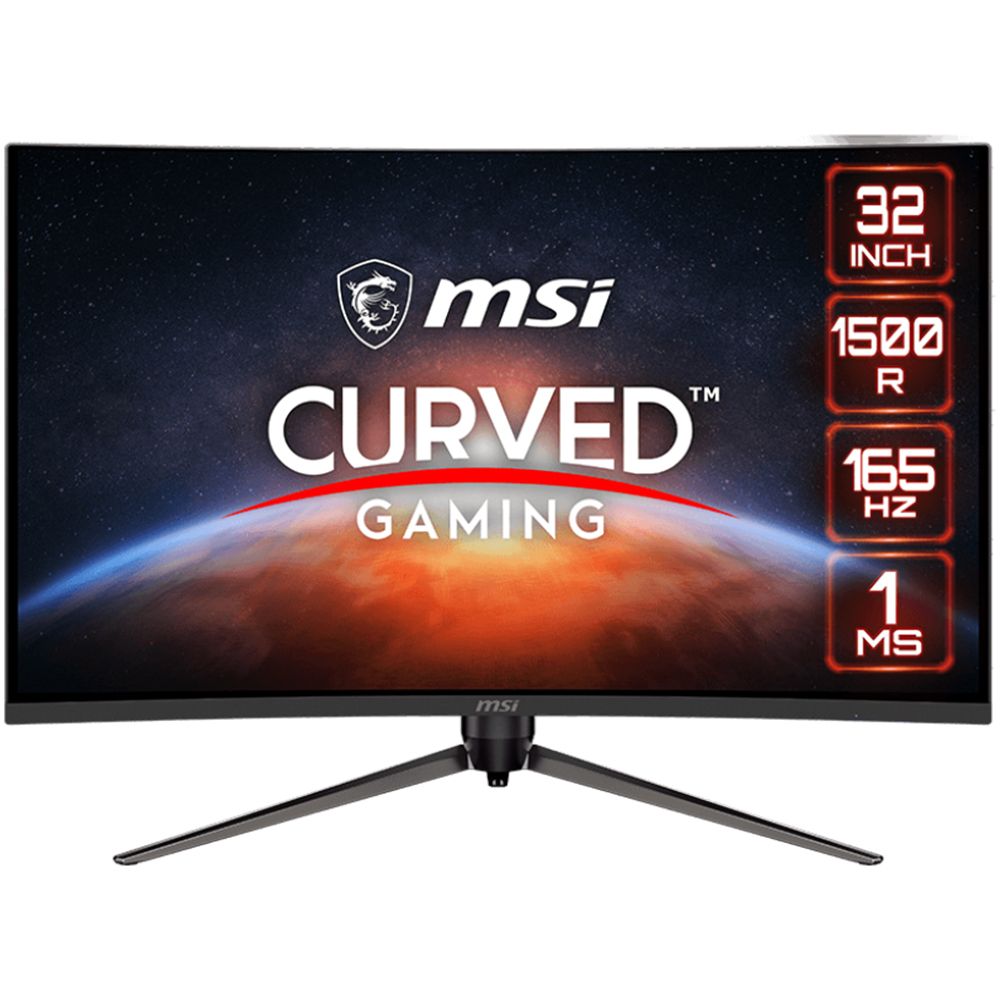 31.5 MSI OPTIX AG321CQR 2560X1440 (WQHD) VA 165HZ 1MS 16:9