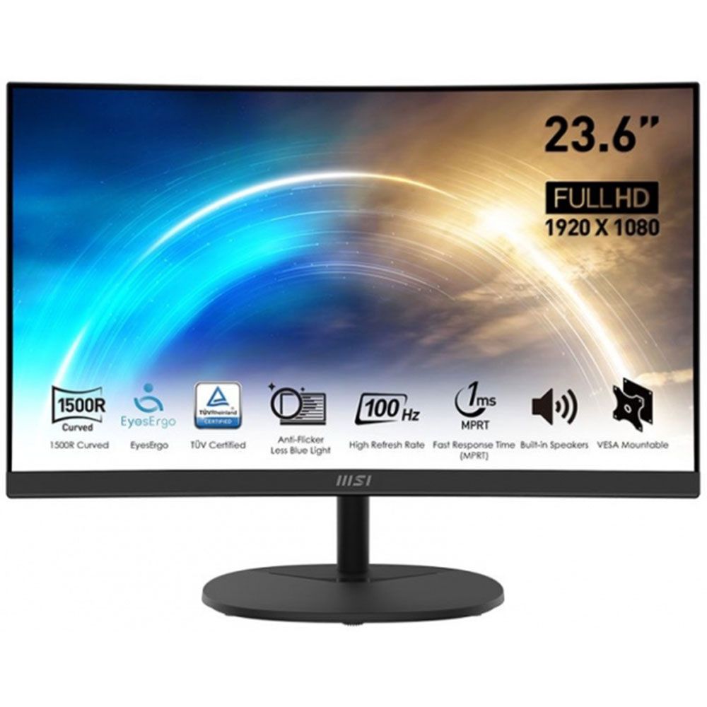 MSI PRO MP2412C 23.6 inç 100Hz 1ms Monitör Outlet - Teşhir