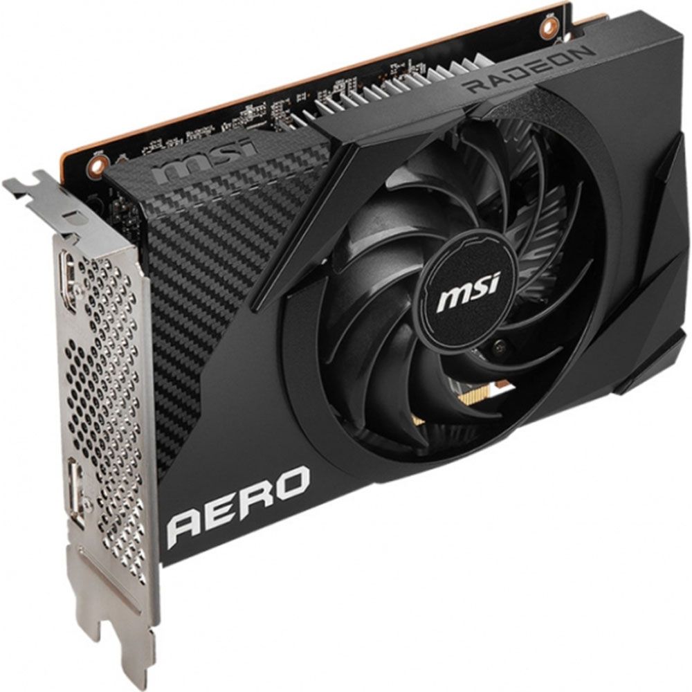 中古　MSI Radeon RX 6400 AERO ITX 4G MSI Radeon RX 6400 Aero ITX 4G 4GB GDDR6 64 Bit Ekran Kartı