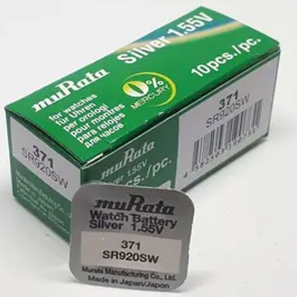 10 Batterie A Bottone AG6 SR920SW SR69 SR921 LR920SW 280-31 V371 D371 605 S921E GP371 CX921 SG6 LR921 Adatte Per Orologio - Foto 8