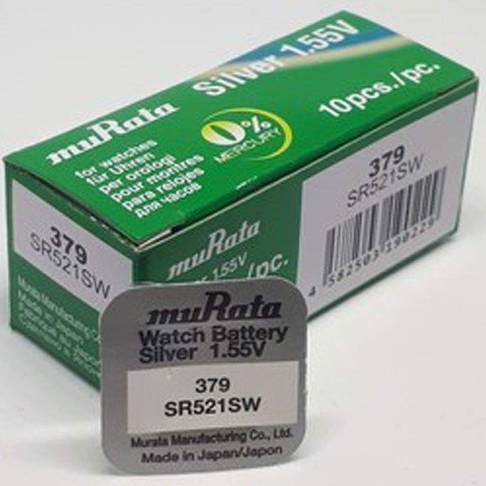 Pila A Bottone MURATA 379 - SR521SW Ex Sony - Foto 5