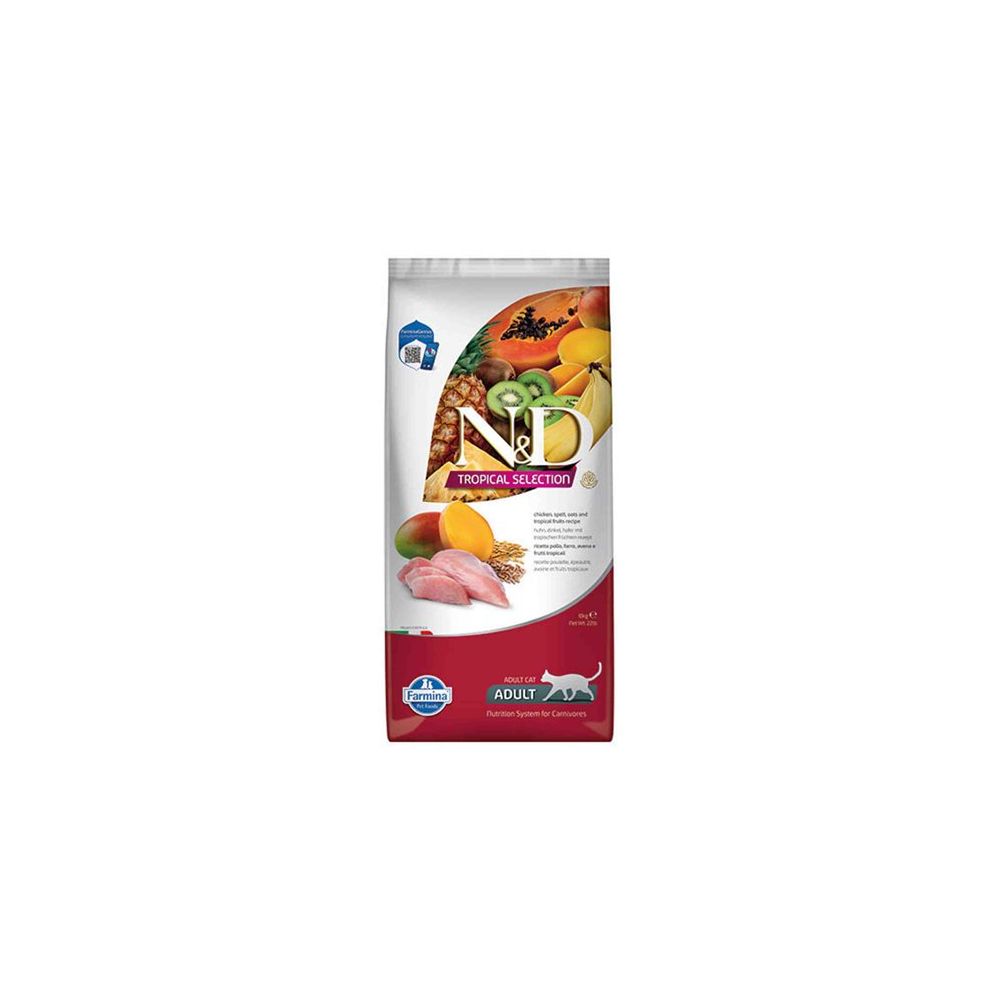 N&D Tropical Selection 10 kg Tavuklu ve Tropikal Meyveli Yetişkin